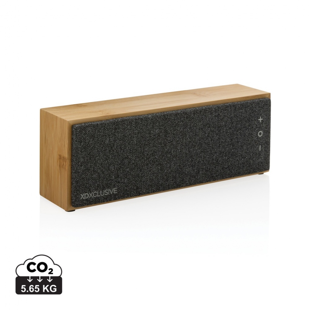 Logotrade promotional giveaway picture of: Wynn 10W bamboo wireless speaker
