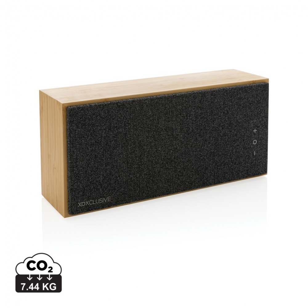 Logo trade promotional gift photo of: Wynn 20W bamboo wireless speaker