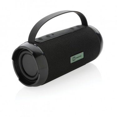Logo trade promotional giveaways image of: RCS recycled plastic Soundboom waterproof 6W speaker