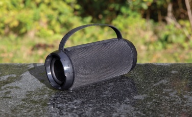 Logo trade promotional product photo of: RCS recycled plastic Soundboom waterproof 6W speaker