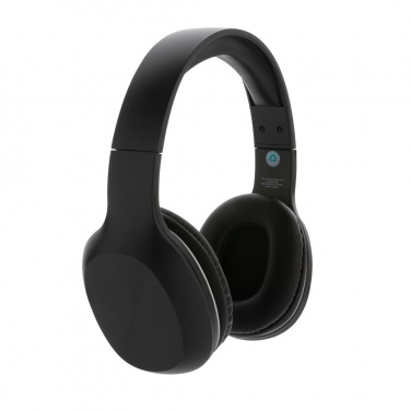 Logotrade promotional product picture of: RCS recycled plastic JAM wireless headphone