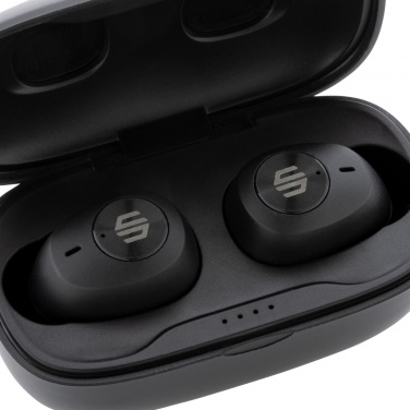 Logotrade promotional gift image of: Urban Vitamin Palm Springs RCS rplastic ENC earbuds