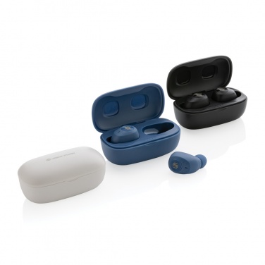 Logotrade promotional gift picture of: Urban Vitamin Palm Springs RCS rplastic ENC earbuds