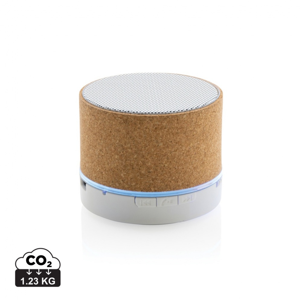 Logotrade promotional giveaways photo of: Cork 3W wireless speaker