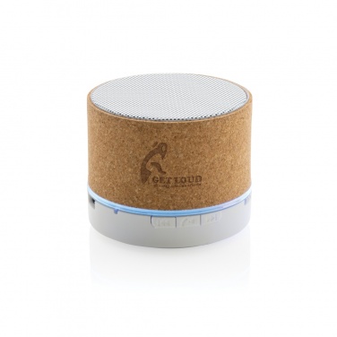 Logotrade promotional products photo of: Cork 3W wireless speaker