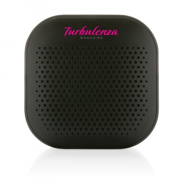 Logo trade promotional giveaways picture of: RCS recycled plastic Soundbox 3W speaker
