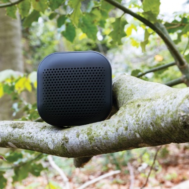 Logo trade promotional merchandise image of: RCS recycled plastic Soundbox 3W speaker