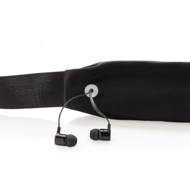 Logo trade promotional giveaways image of: Running belt with LED