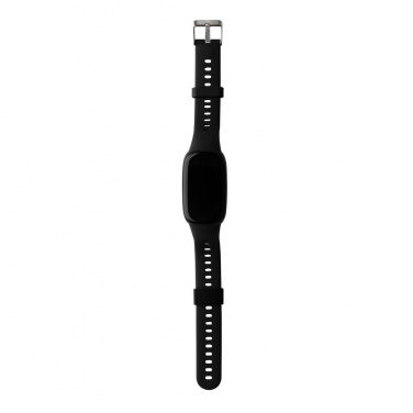 Logo trade corporate gifts image of: RCS recycled TPU  activity watch 1.47'' screen with HR