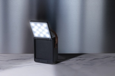 Logo trade promotional gift photo of: Skywave RCS recycled plastic solar speaker 12W