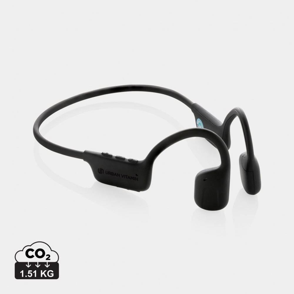 Logotrade promotional products photo of: Urban Vitamin Glendale RCS rplastic air conductive headphone