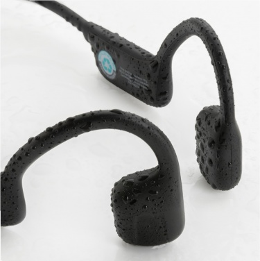 Logo trade promotional gifts picture of: Urban Vitamin Glendale RCS rplastic air conductive headphone