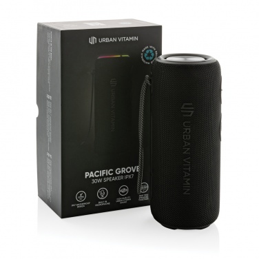 Logotrade promotional merchandise photo of: Urban Vitamin Pacific Grove RCS rplastic 30W speaker IPX7