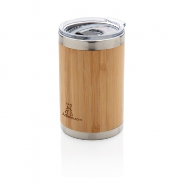 Logo trade promotional products picture of: Bamboo coffee to go tumbler