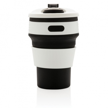 Logo trade promotional products image of: Foldable silicone cup