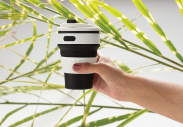 Logotrade promotional merchandise picture of: Foldable silicone cup