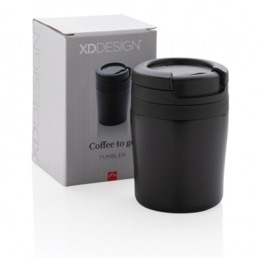 Logo trade promotional giveaways image of: Coffee to go tumbler