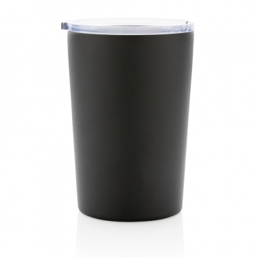 Logo trade business gift photo of: RCS Recycled stainless steel modern vacuum mug with lid