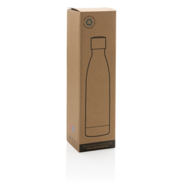 Logotrade promotional item image of: RCS Recycled stainless steel solid vacuum bottle
