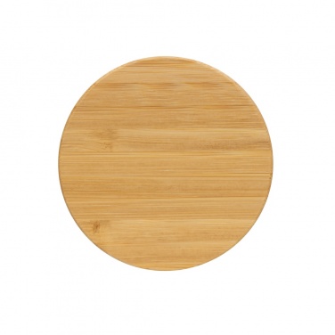 Logo trade promotional merchandise image of: GRS certified recycled PP mug with bamboo lid