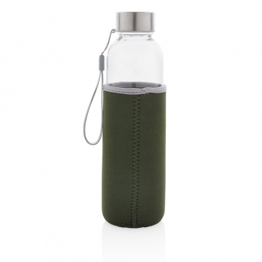 Logotrade promotional giveaway picture of: Glass bottle with neoprene sleeve