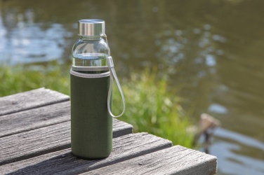 Logotrade corporate gift image of: Glass bottle with neoprene sleeve