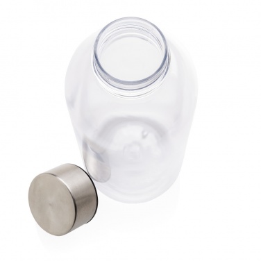 Logo trade promotional item photo of: Leakproof water bottle with metallic lid