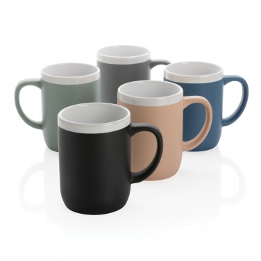 Logotrade corporate gift image of: Ceramic mug with white rim 300ml