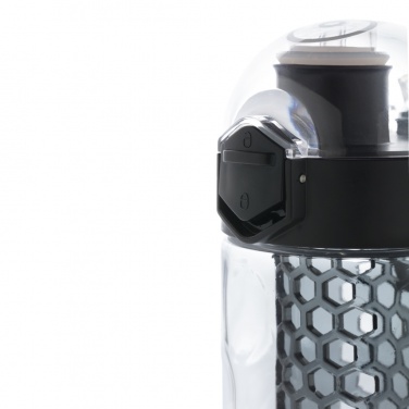 Logo trade advertising products image of: Honeycomb lockable leak proof infuser bottle