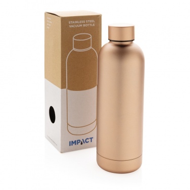 Logo trade promotional gifts picture of: Impact stainless steel double wall vacuum bottle