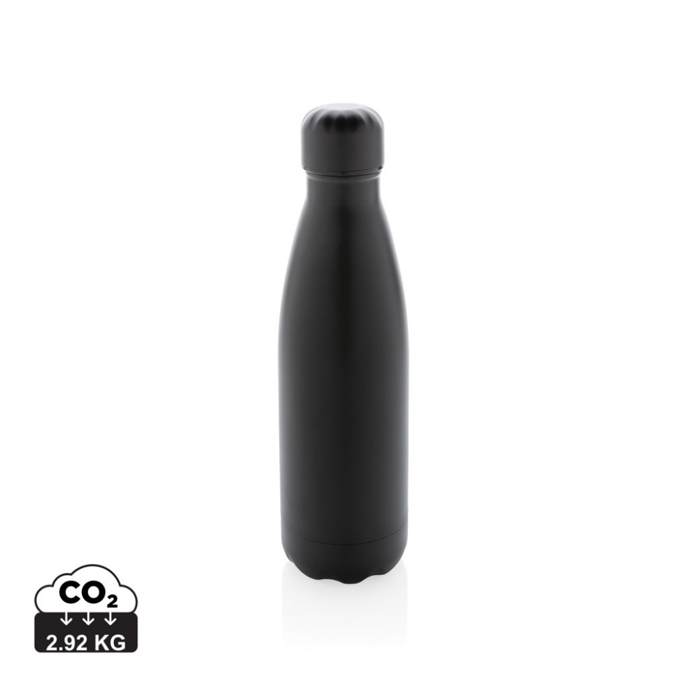 Logo trade promotional products picture of: Solid colour vacuum stainless steel bottle 500 ml