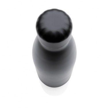 Logo trade promotional gifts picture of: Solid colour vacuum stainless steel bottle 500 ml