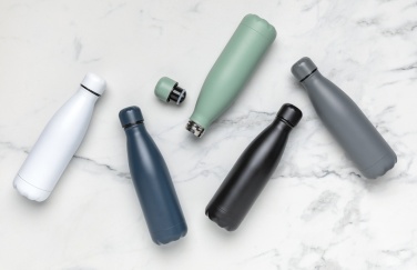 Logotrade business gift image of: Solid colour vacuum stainless steel bottle 500 ml