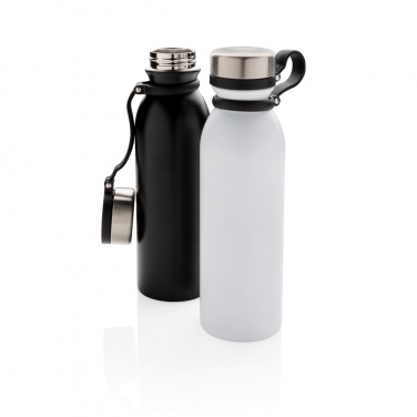 Logo trade promotional merchandise image of: Copper vacuum insulated bottle with carry loop