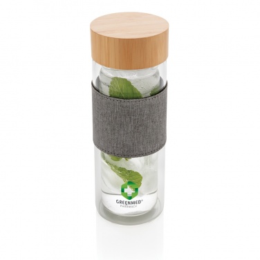 Logotrade corporate gifts photo of: Impact double wall borosilicate glass bottle