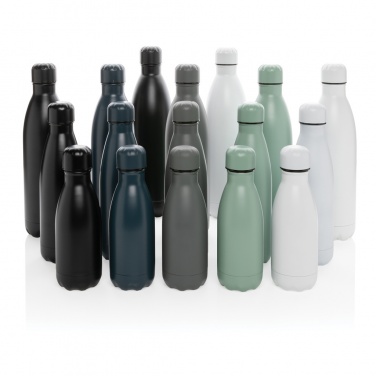 Logo trade promotional product photo of: Solid colour vacuum stainless steel bottle 1L