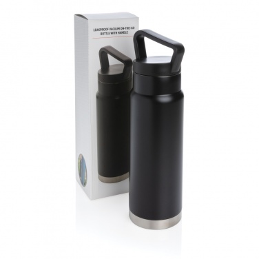 Logotrade promotional product picture of: Leakproof vacuum on-the-go bottle with handle