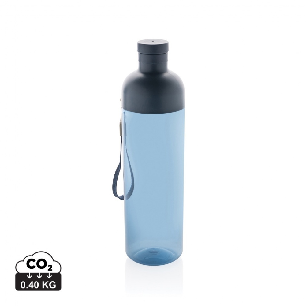Logo trade promotional products image of: Impact RCS recycled PET leakproof water bottle 600ml