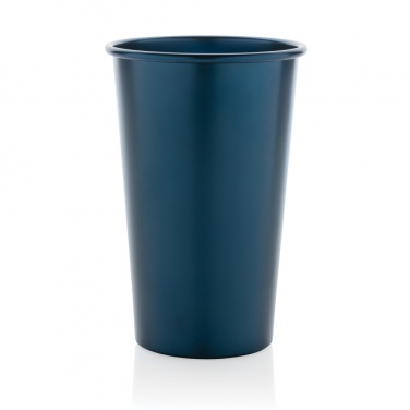 Logo trade promotional merchandise image of: Alo RCS recycled aluminium lightweight cup 450ml