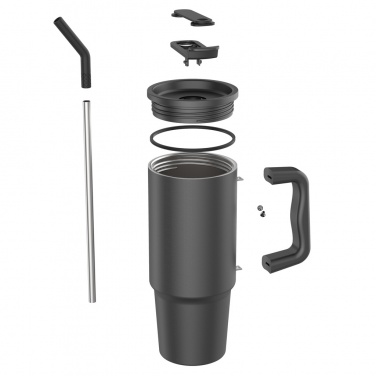Logo trade promotional gifts image of: Embrace deluxe RCS recycled stainless steel tumbler 900ml