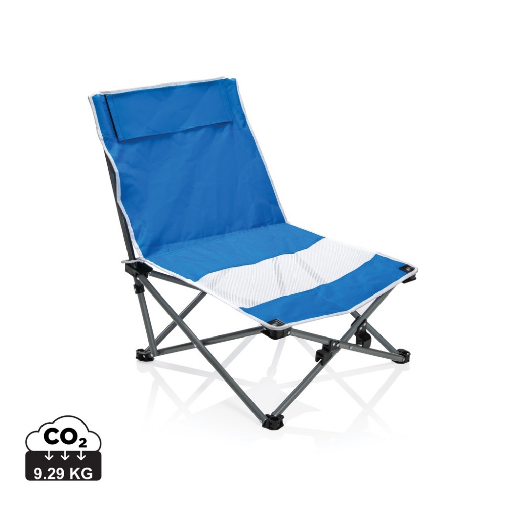 Logo trade advertising product photo of: Foldable beach chair in pouch
