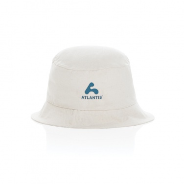 Logo trade advertising products image of: Impact Aware™ 285 gsm rcanvas one size bucket hat undyed
