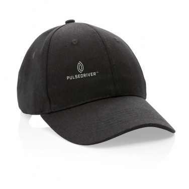 Logo trade promotional product photo of: Impact 6 panel 280gr Recycled cotton cap with AWARE™ tracer