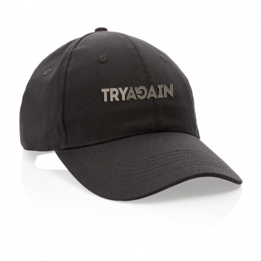 Logotrade advertising products photo of: Impact 6 panel 190gr Recycled cotton cap with AWARE™ tracer