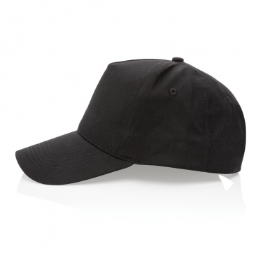 Logo trade promotional items picture of: Impact 5 panel 190gr Recycled cotton cap with AWARE™ tracer