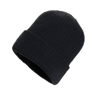 Logo trade corporate gift photo of: Pryor AWARE™ Polylana® beanie with cuff