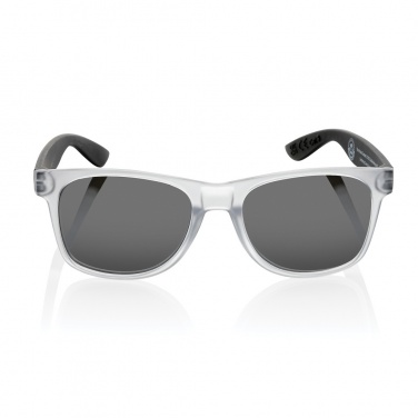 Logo trade promotional giveaways picture of: Gleam RCS recycled PC mirror lens sunglasses