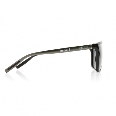 Logo trade promotional products image of: Swiss Peak RCS rplastic polarised sunglasses