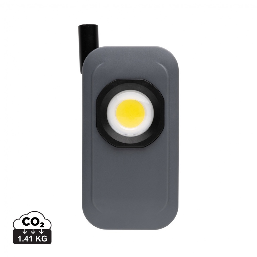 Logotrade promotional merchandise image of: Gear X RCS rPlastic USB rechargeable worklight