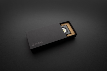 Logo trade promotional item photo of: Gear X RCS recycled plastic USB pocket work light 260 lumen